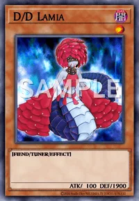 D/D Lamia, Yu-Gi-Oh! card, DARK