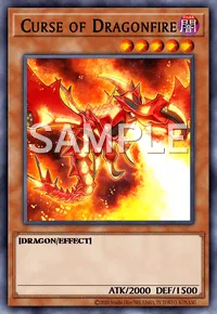 Curse of Dragonfire, Yu-Gi-Oh! card, DARK