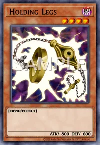 Holding Legs, Yu-Gi-Oh! card, DARK