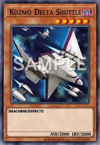 Kozmo Delta Shuttle, Yu-Gi-Oh! card, DARK