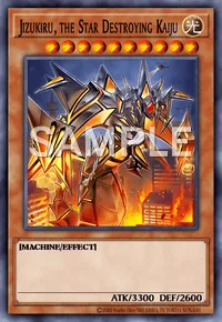 Jizukiru, the Star Destroying Kaiju, Yu-Gi-Oh! card, LIGHT