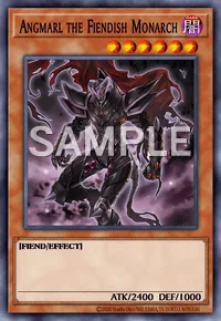 Angmarl the Fiendish Monarch, Yu-Gi-Oh! card, DARK