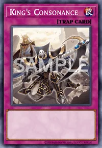 King's Consonance, Yu-Gi-Oh! card, TRAP