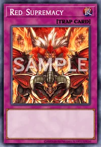 Red Supremacy, Yu-Gi-Oh! card, TRAP