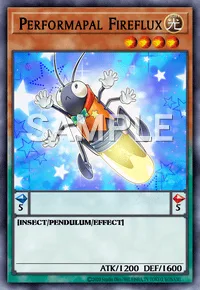 Performapal Fireflux, Yu-Gi-Oh! card, LIGHT