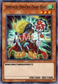 Speedroid Den-Den Daiko Duke, Yu-Gi-Oh! card, WIND