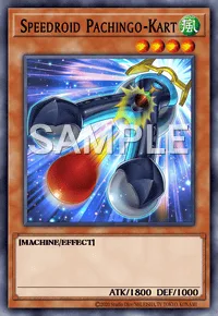 Speedroid Pachingo-Kart, Yu-Gi-Oh! card, WIND