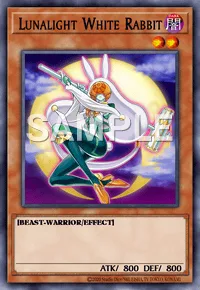 Lunalight White Rabbit, Yu-Gi-Oh! card, DARK