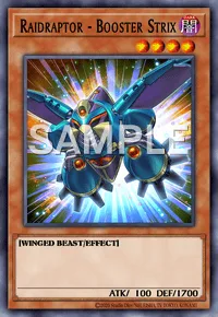 Raidraptor - Booster Strix, Yu-Gi-Oh! card, DARK