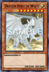 Dragon Spirit of White, Yu-Gi-Oh! card, LIGHT