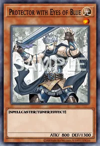 Protector with Eyes of Blue, Yu-Gi-Oh! card, LIGHT