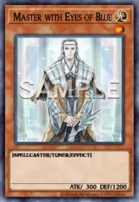 Master with Eyes of Blue, Yu-Gi-Oh! card, LIGHT