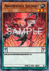 Amorphage Lechery, Yu-Gi-Oh! card, EARTH