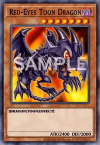 Red-Eyes Toon Dragon, Yu-Gi-Oh! card, DARK