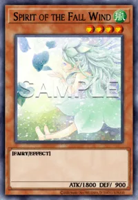 Spirit of the Fall Wind, Yu-Gi-Oh! card, WIND