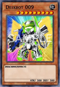 Deskbot 009, Yu-Gi-Oh! card, EARTH