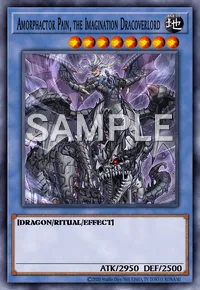 Amorphactor Pain, the Imagination Dracoverlord, Yu-Gi-Oh! card, EARTH