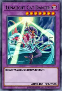Lunalight Cat Dancer, Yu-Gi-Oh! card, DARK