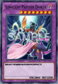 Lunalight Panther Dancer, Yu-Gi-Oh! card, DARK