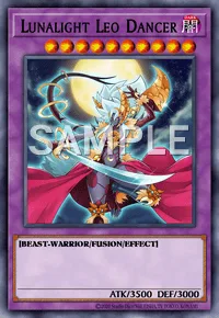 Lunalight Leo Dancer, Yu-Gi-Oh! card, DARK