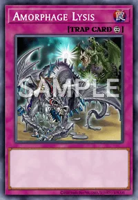 Amorphage Lysis, Yu-Gi-Oh! card, TRAP