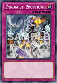 Dinomist Eruption, Yu-Gi-Oh! card, TRAP