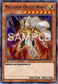 Palladium Oracle Mahad, Yu-Gi-Oh! card, LIGHT