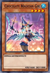 Chocolate Magician Girl, Yu-Gi-Oh! card, WATER