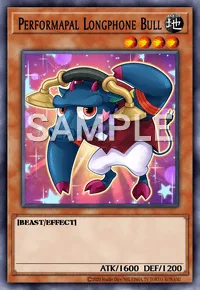 Performapal Longphone Bull, Yu-Gi-Oh! card, EARTH