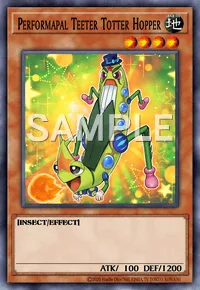 Performapal Teeter Totter Hopper, Yu-Gi-Oh! card, EARTH