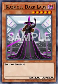 Kozmoll Dark Lady, Yu-Gi-Oh! card, DARK