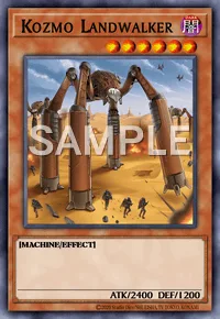 Kozmo Landwalker, Yu-Gi-Oh! card, DARK