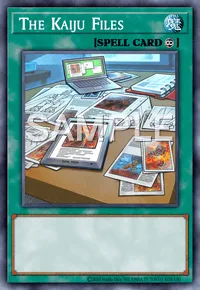 The Kaiju Files, Yu-Gi-Oh! card, SPELL