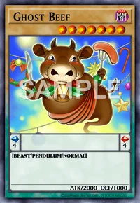 Ghost Beef, Yu-Gi-Oh! card, DARK