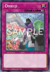 Onikuji, Yu-Gi-Oh! card, TRAP
