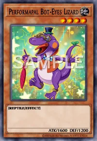 Performapal Bot-Eyes Lizard, Yu-Gi-Oh! card, EARTH