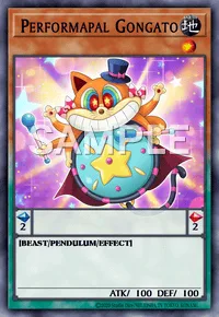 Performapal Gongato, Yu-Gi-Oh! card, EARTH