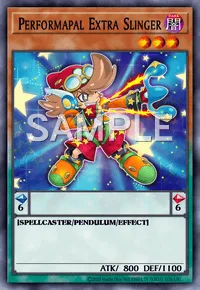 Performapal Extra Slinger, Yu-Gi-Oh! card, DARK