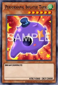 Performapal Inflater Tapir, Yu-Gi-Oh! card, WIND