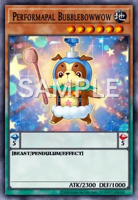 Performapal Bubblebowwow, Yu-Gi-Oh! card, EARTH