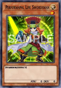 Performapal Life Swordsman, Yu-Gi-Oh! card, LIGHT
