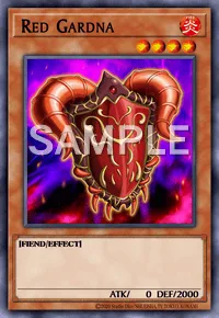 Red Gardna, Yu-Gi-Oh! card, FIRE