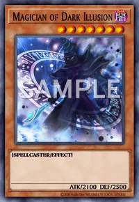 Magician of Dark Illusion, Yu-Gi-Oh! card, DARK