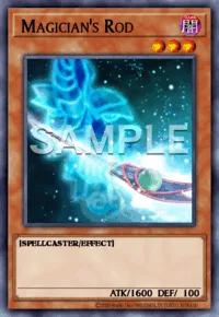 Magician's Rod, Yu-Gi-Oh! card, DARK
