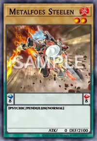 Metalfoes Steelen, Yu-Gi-Oh! card, FIRE