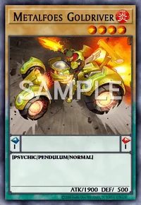Metalfoes Goldriver, Yu-Gi-Oh! card, FIRE