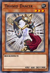 Triamid Dancer, Yu-Gi-Oh! card, EARTH