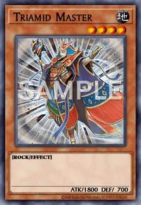 Triamid Master, Yu-Gi-Oh! card, EARTH