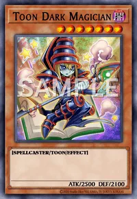 Toon Dark Magician, Yu-Gi-Oh! card, DARK