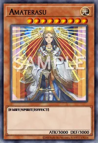Amaterasu, Yu-Gi-Oh! card, LIGHT